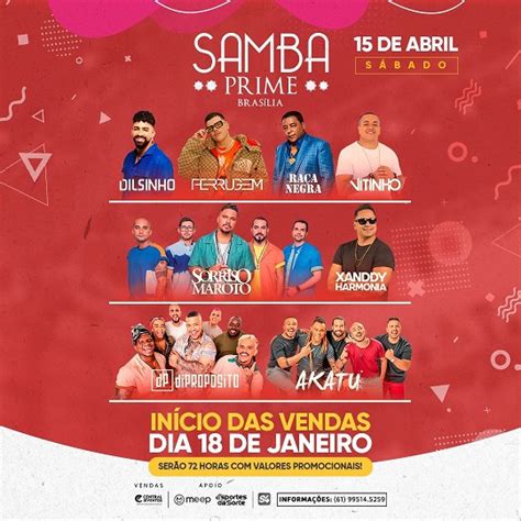 samba prime brasília 2023  (INT) Raca Negra se produit à Samba Prime à Brasilia
